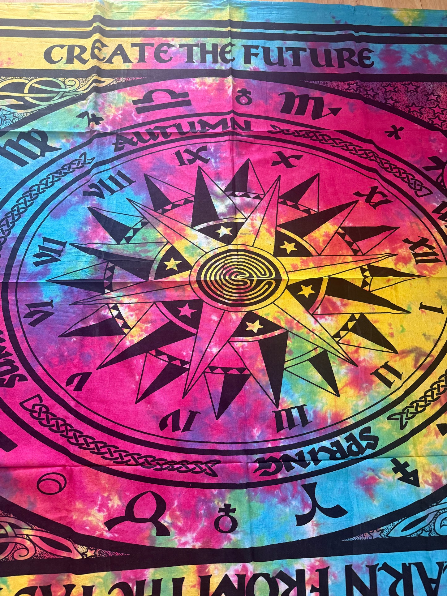 Cycle of Ages Zodiac Tapestry