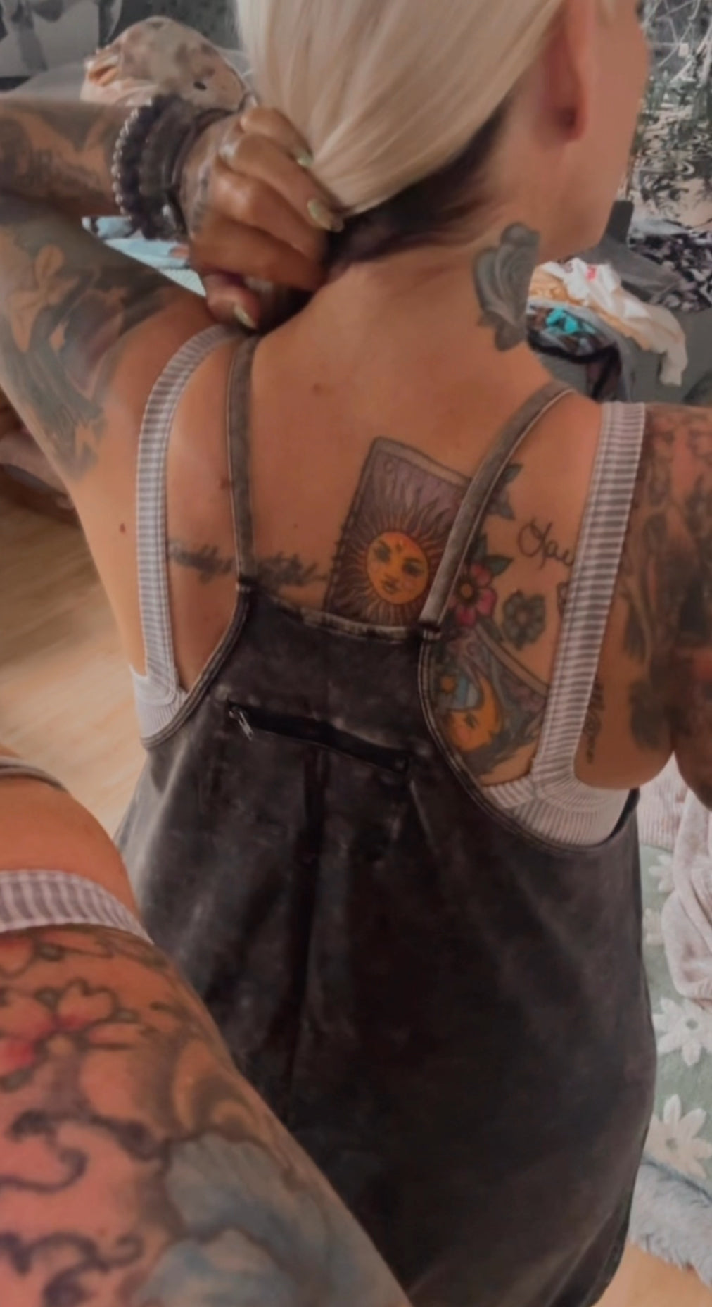 Spaghetti Strap Jumpsuit/Romper w/ pockets