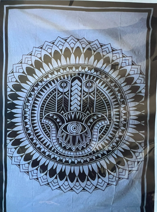 Hamsa Hand Tapestry