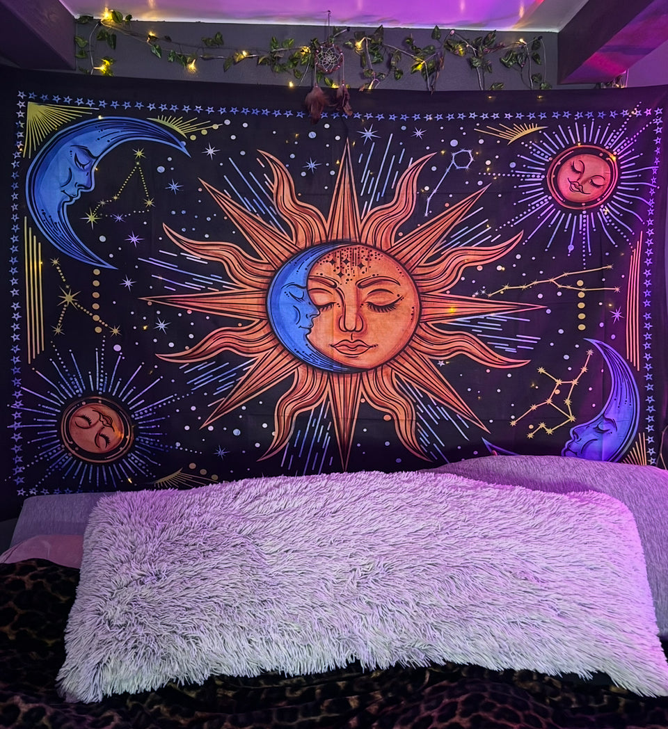 Sun & Moon Tapestry